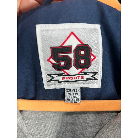 UTEP Miners Windbreaker Sweater Mens Sz XXL 1/4 Zip Pullover College Embroidered - Picture 3 of 16